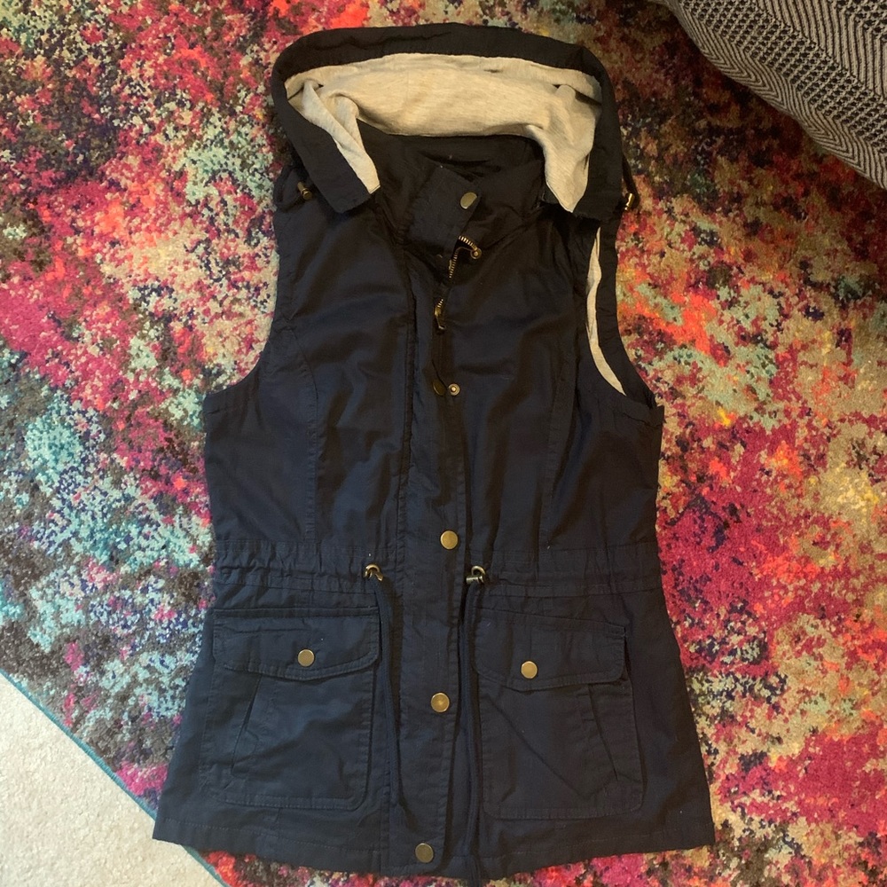 YMI hooded vest